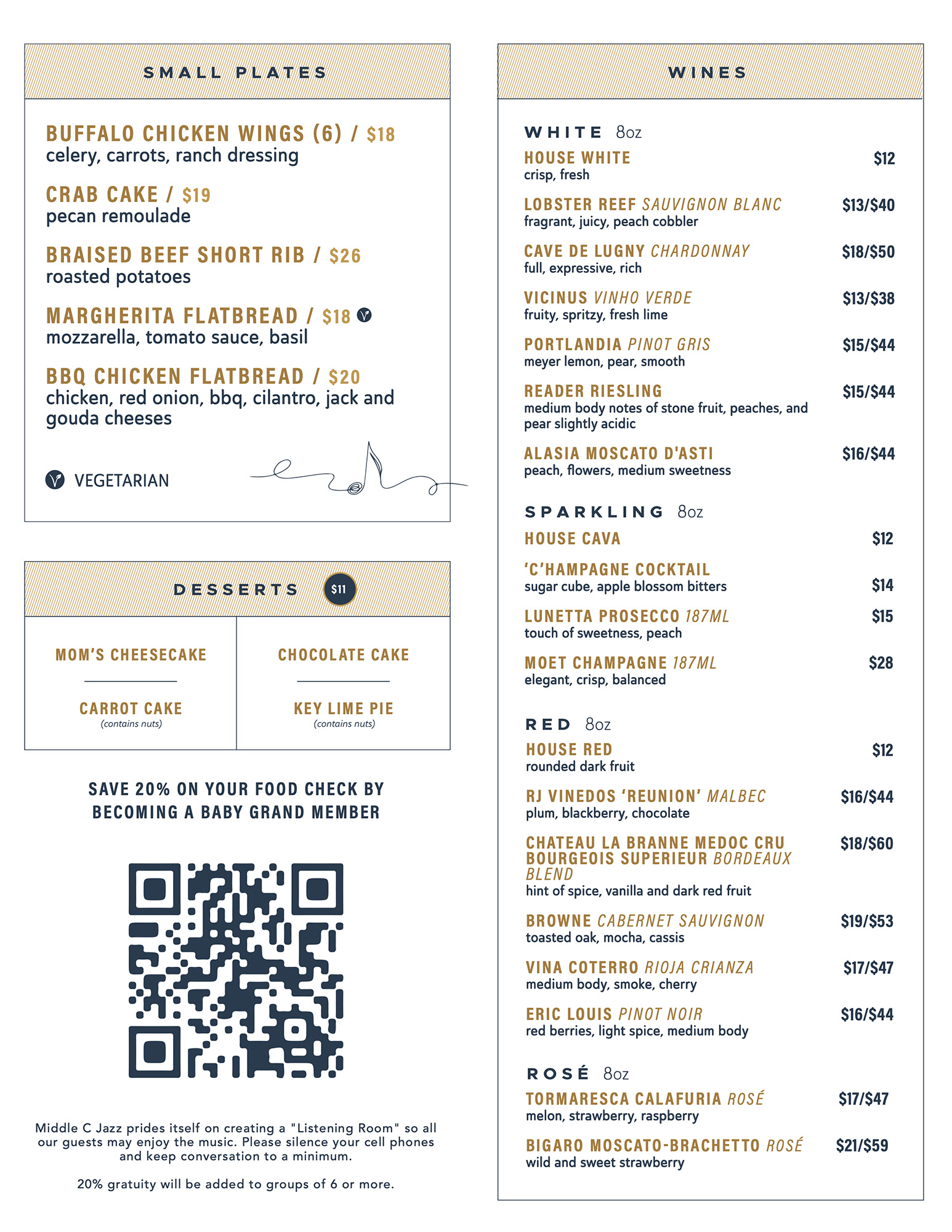Dresslers_MiddleC_FoodDrinks_Menu_2025.04 (p2) Dresslers Middle C Menu