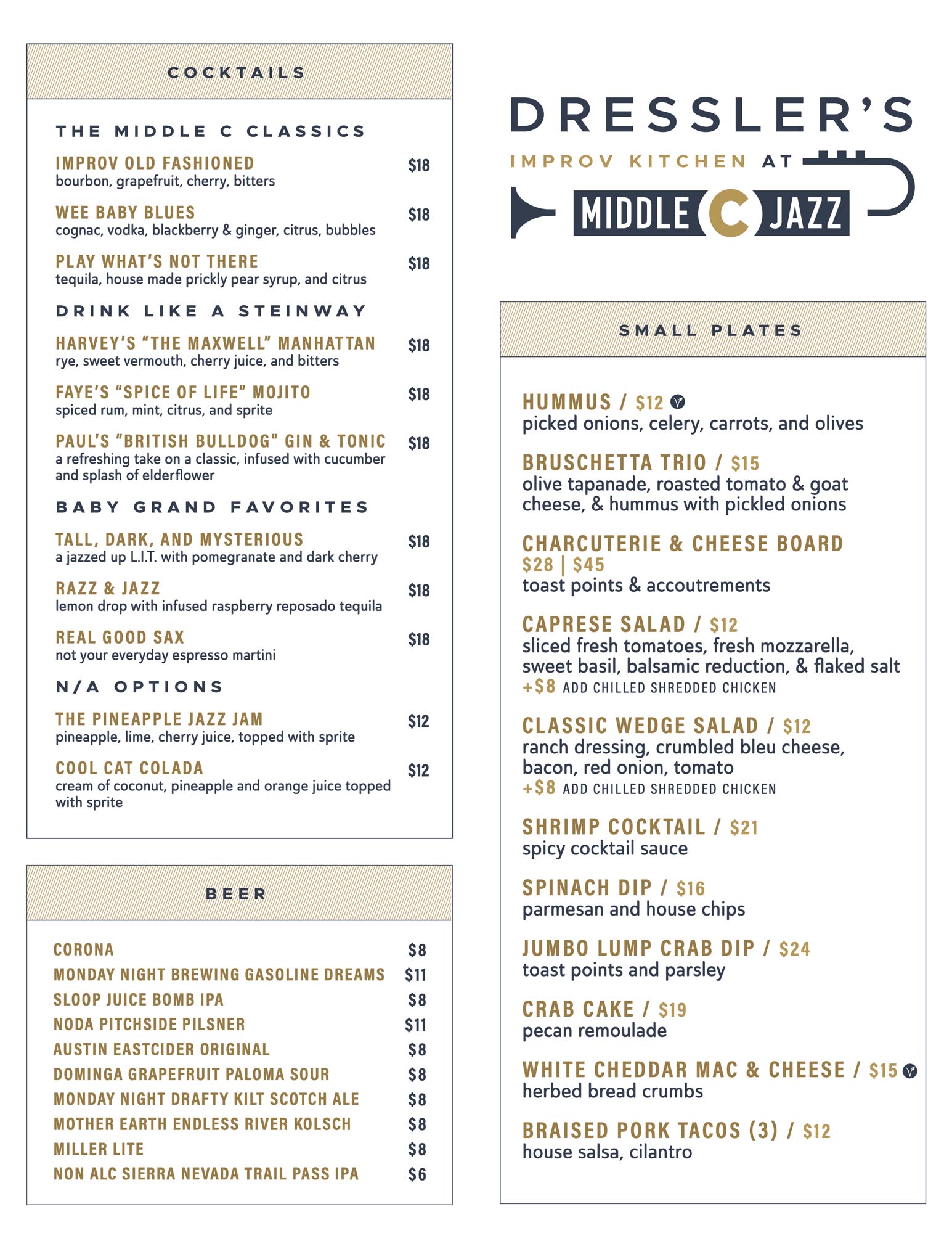 Sample Menu